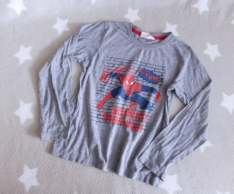 Tričko spiderman vel.122/128, 128