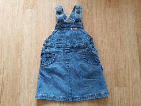 Džínová sukně s laclem, 86