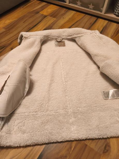 Zimní bunda beránkem oversize s-l, amisu,m
