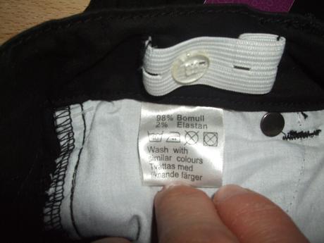 Čierne džínsy my wear, 116