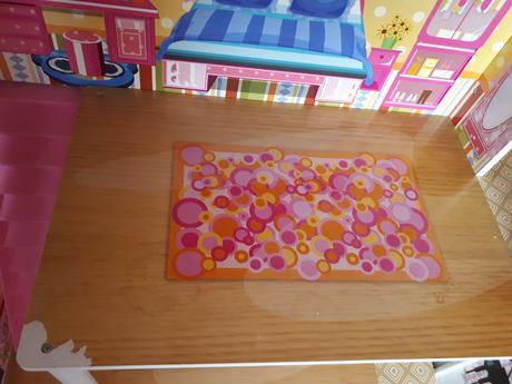 Dřevěný domeček pro panenky s vybavením -116x75cm,