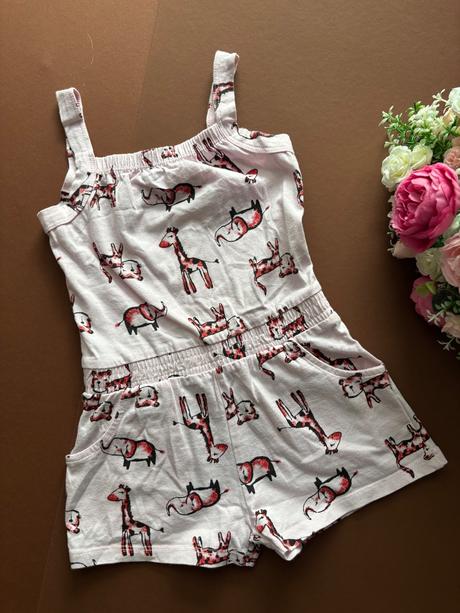 Ob/ overal růžový se zvířátky - v.2/3 roky, nutmeg,98