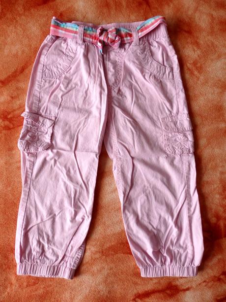 Růžové tříčtvrťáky, h&m,128