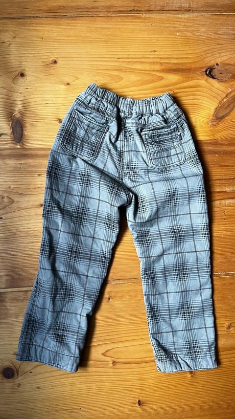 Flísem zateplené kalhoty, 110