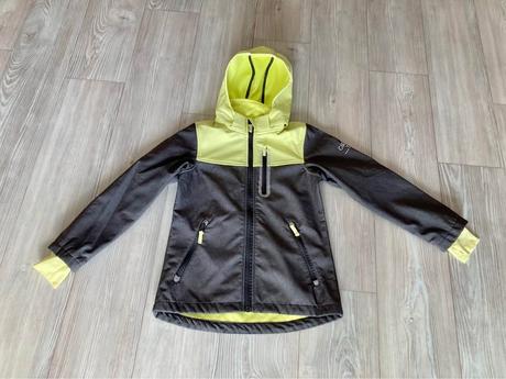 Softsheelová dívčí bunda, vel 134/140, 134