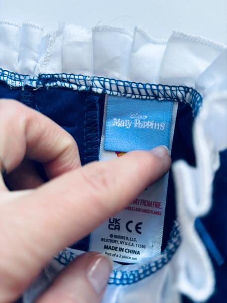 An19/ kostym marii poppins - v.7/8 let, 