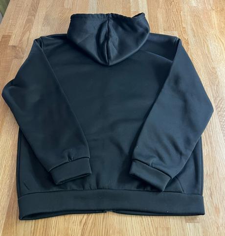 Černá mikina 77 shein vel. s/m, s