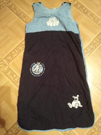 Dětský spací pytel medvídci 83 cm,