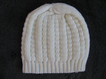 Pletená čepice-vel.6-9 měs., 74