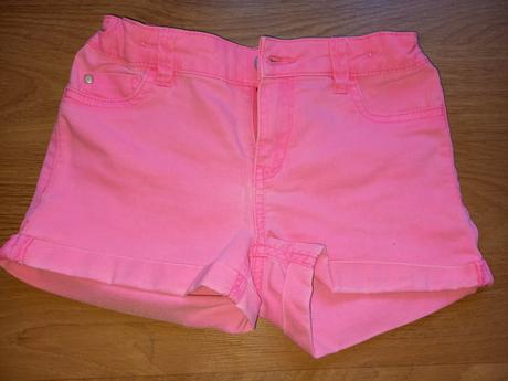 Ružové elastické kraťasy, c&a,146