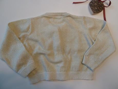 Třpitivé bolérko, vánoční svetřík, pepco,80