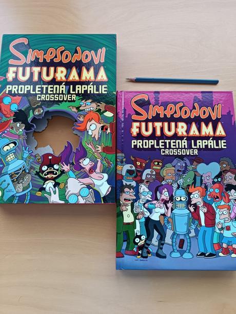 Komiks simpsonovi futurama (velká kniha+desky),