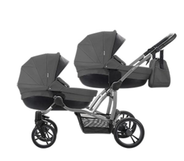 Zkušenosti s tandemovým kočárkem: Je zadní korbička příliš nízko?