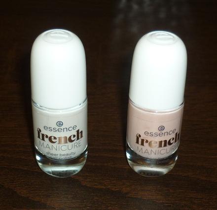 Francouzská manikúra - 2 laky essence, 