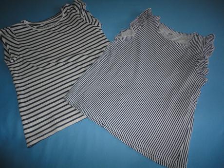 Triko top stav, mix značek, vel. 9-10 let,cena kus, h&m,140