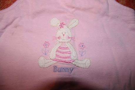 Dívčí šaty - šatičky králíček, 86