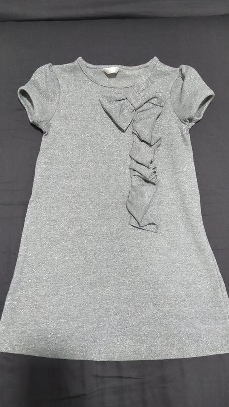 Dívčí šedé šaty 104, pepco,104