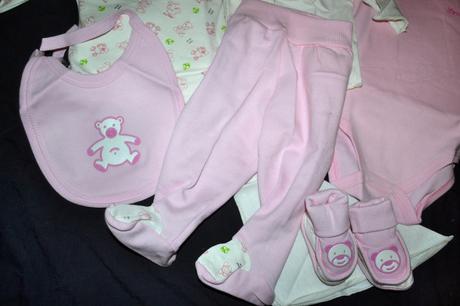 Nová kojenecká souprava v.56-62 bavlna, 56 / 62
