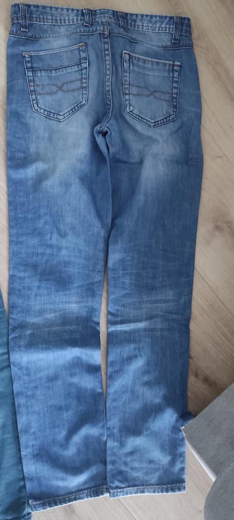 5x krásné džíny vel. 146-152 se, h&m,146