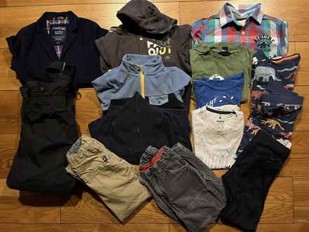 Set oblečení pro kluky - 14ks, vel. 4-6 let, 104–116