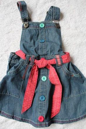 Riflové laclové šaty, f&f,98