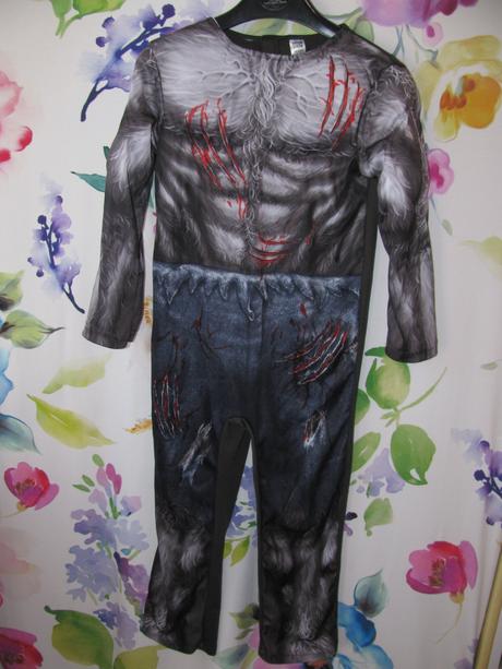 Luxusní elastický kostým vlkodlak, 