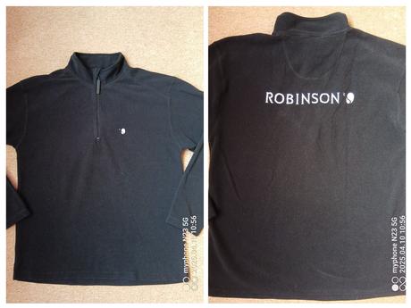 Mikina flauš zn."robinson" vel."xl" i větší, xl