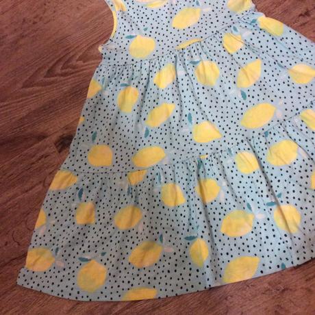 Bavlněné šaty s citróny, f&f,122