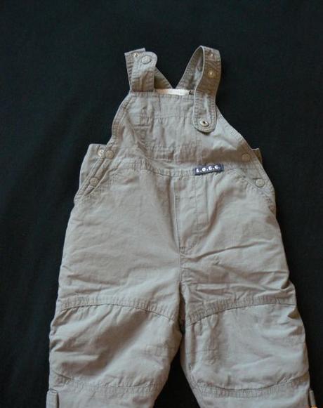 Lacláče podšité/vyteplené fleece, h&m,68