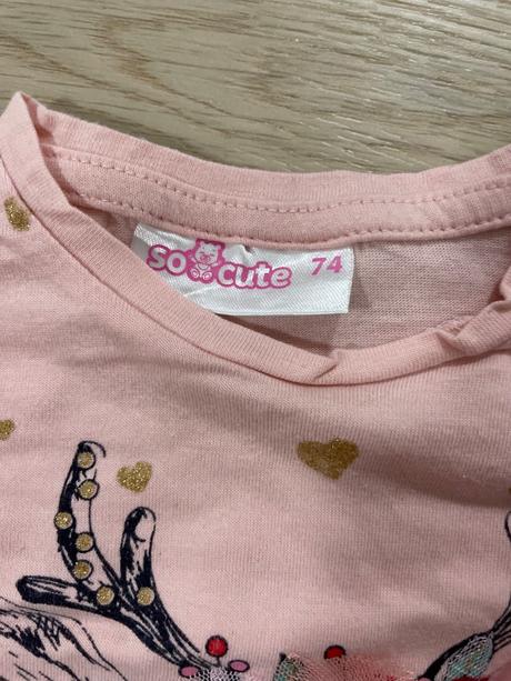 Dětská trička, zn. so cute, pepco,74