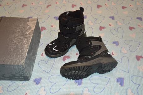 32 martes černé zimní boty waterproof, 32