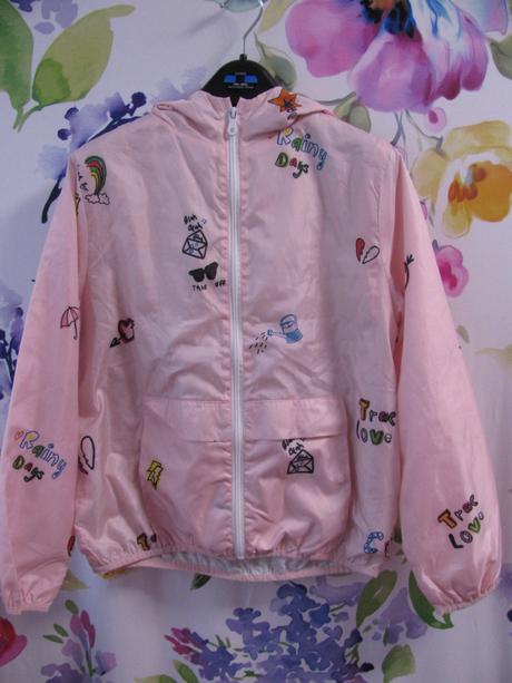 Luxusní přechodní bunda s kapucí, větrovka zara, zara,152