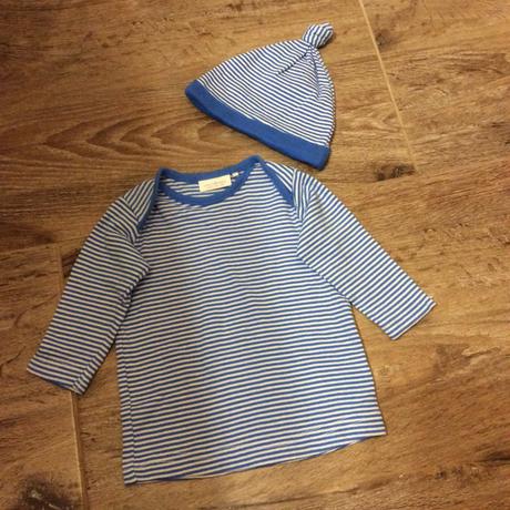 Bavlněné tričko s proužkem, next,62