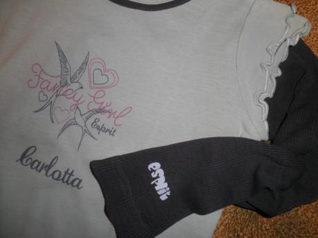 Triko + slabší mikina, esprit,104