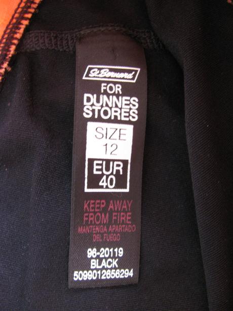 Černé elastické běžecké 3/4 legíny, st. bernard,40