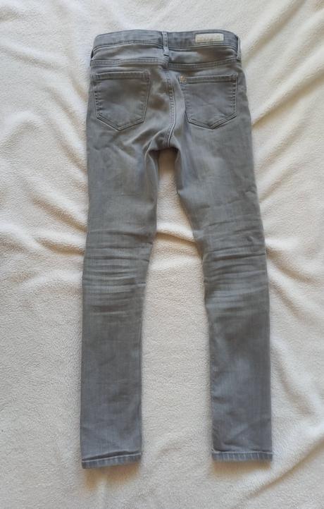 Skinny slim džíny, h&m,128