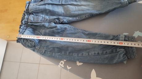 Dětské rifle značky denim vel. 1,5 až 2 roky, denim,86