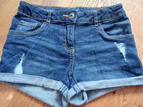 Džínové kraťasy č.140, 140