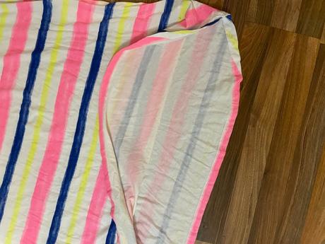 Letní pruh maxišaty na 170 cm, vel 170/176 cca xs, h&m,176