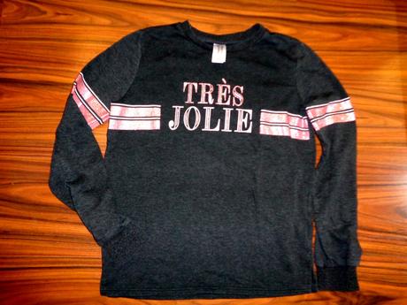 Pěkná tmavě šedá mikina 158/164, c&a,158