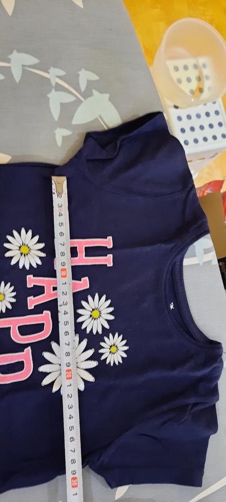 2x dívčí tričko značky primark, vel. 6-7 let, primark,122