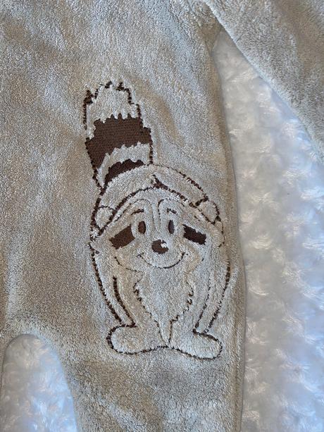 Béžová chlupatková kombinéza c&a, c&a,68