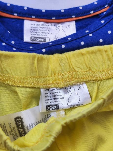 Balík oblečení pro holčičku vel.68, 68–80