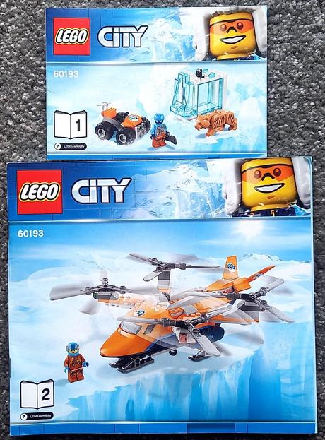Lego city 60193 - arctic air transport.,