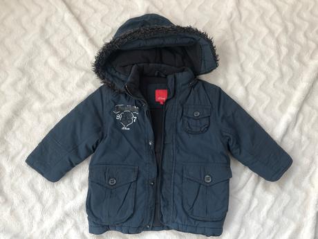 92/98 modra zimni bunda s. oliver, s.oliver,92