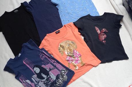 Trička vel. 134-140 - cena celkem, george,134