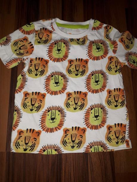 Bile tricko se zvířátky 86 tu, tu,86