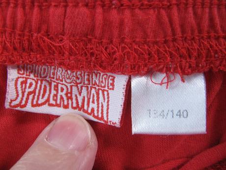 Bavlněné pyžamové kalhoty spiderman, marvel,140