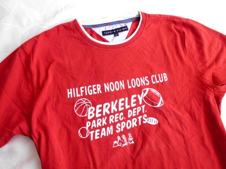 Červené, tommy hilfiger,xl