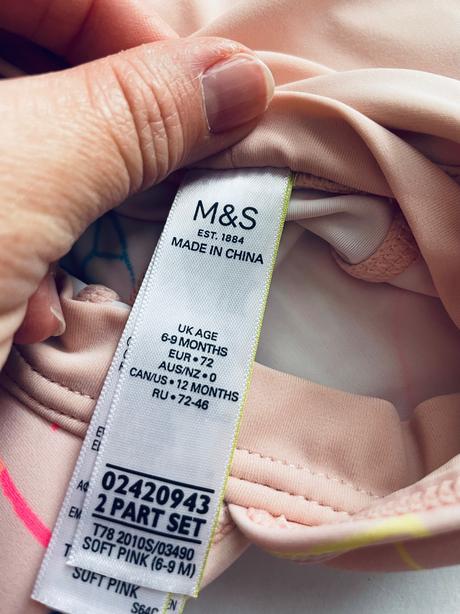 Čepička letní na koupání - v.6/9 měs, marks & spencer,74